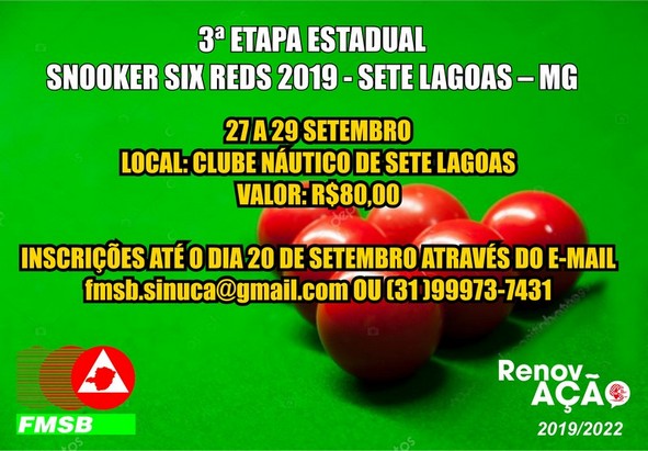 Snooker Six Reds - 2019