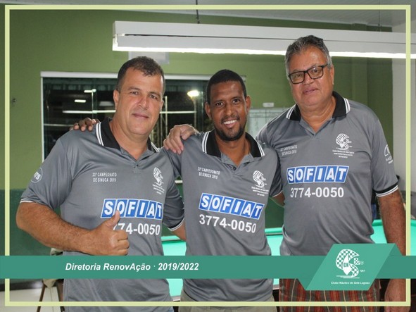 Taça Bronze - Niltinho Vce-Campeão - Fabrício Campeão - Urbano 3º Colacado