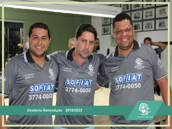 Taça Ouro - Pablo 3º lugar - LM Campeão - Edmilson Vice-Campeão
