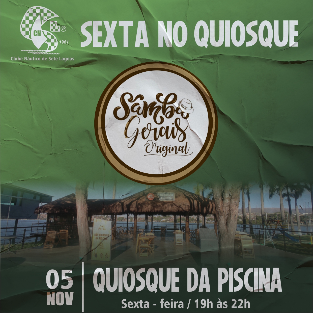 sexta no quiosque com samba gerais SITE