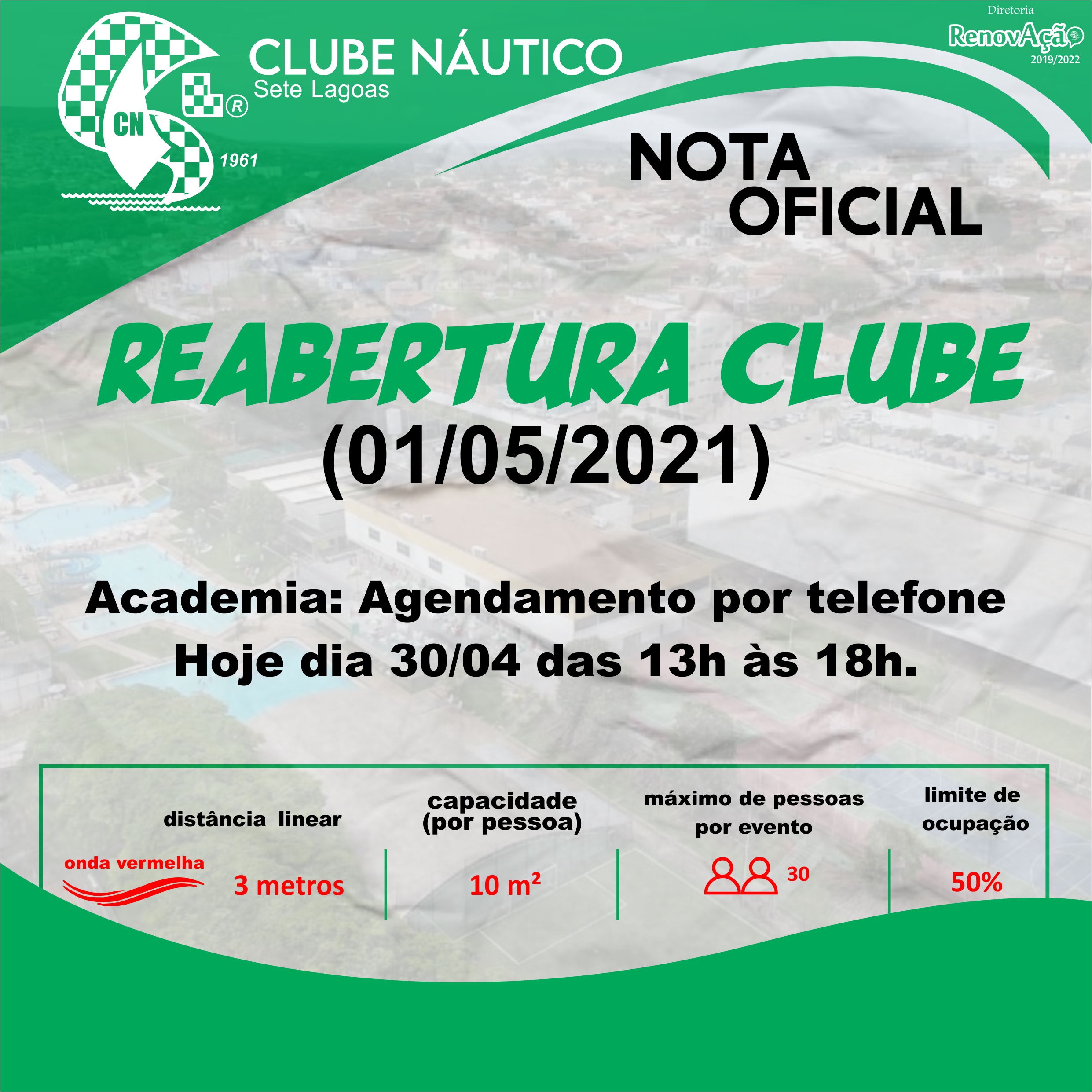 Nota Oficial Clube Aberto