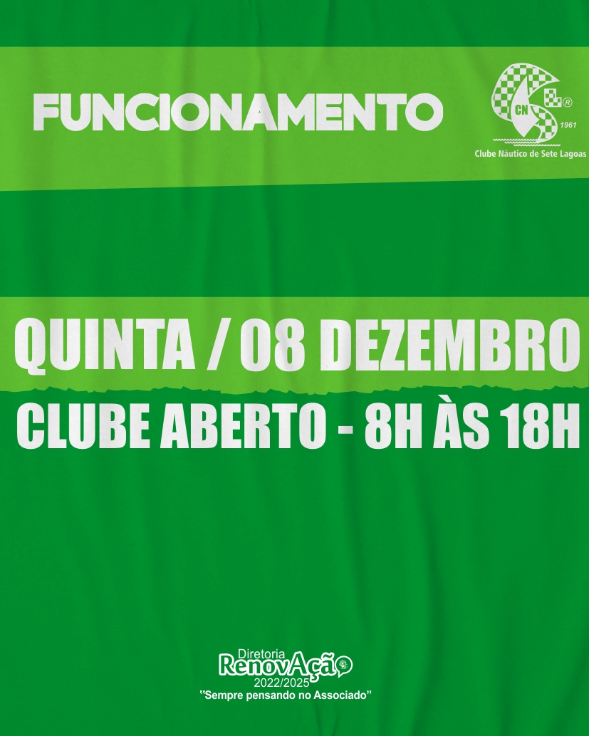 funcionamento feriados clube SITE