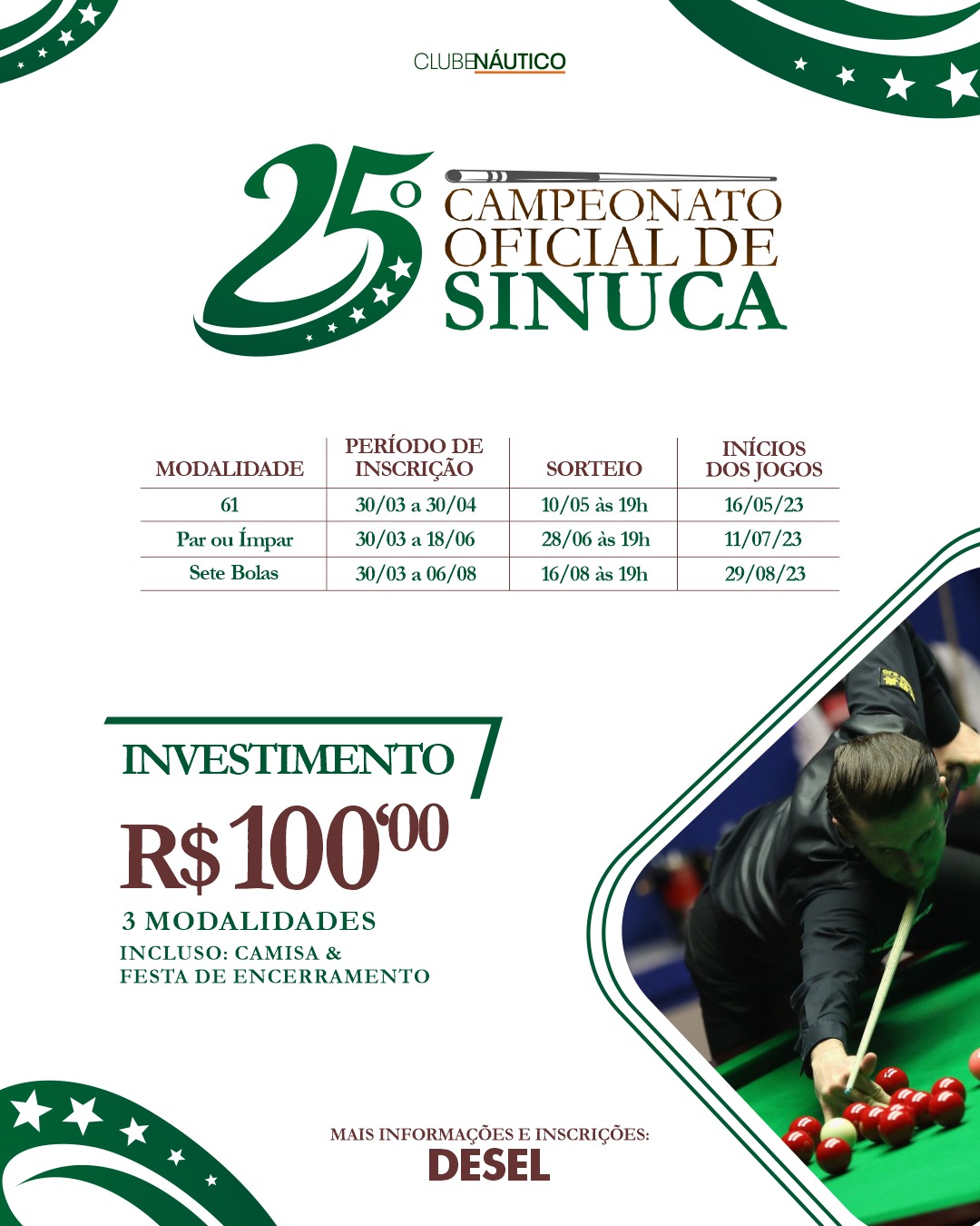 Passo-fundense é campeão nacional de sinuca