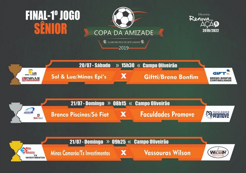 Final Primeiro Jogo Sênior